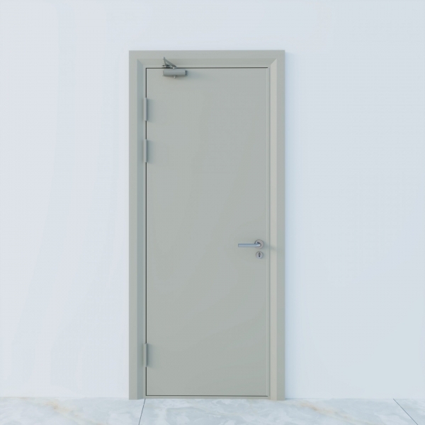 Cửa thép an toàn, cửa đơn